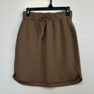 lululemon athletica Tan Midi Skirt